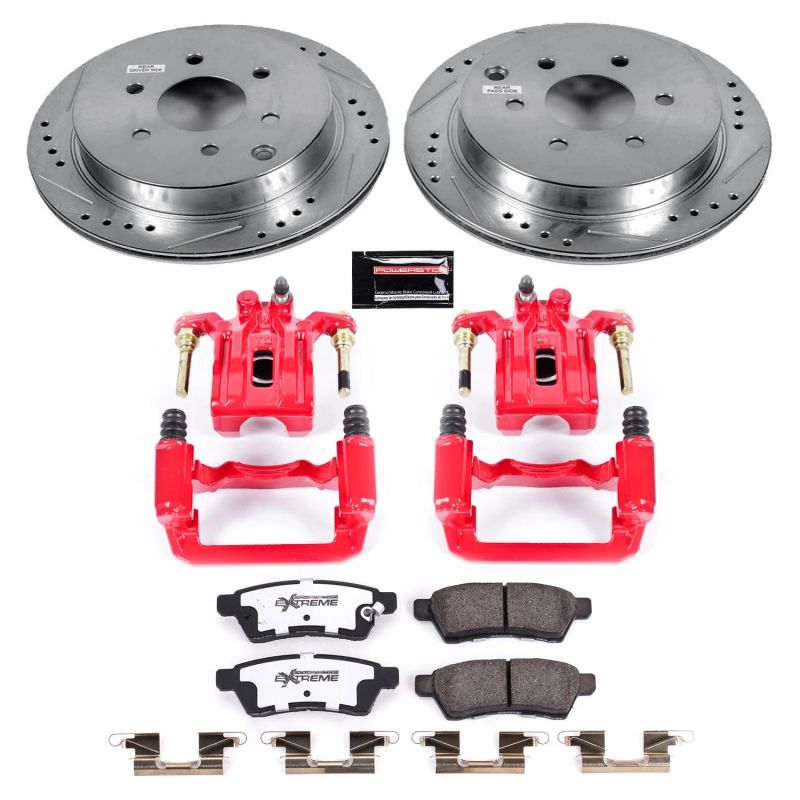 Power Stop 05 - 18 Nissan Frontier Rear Z36 Truck & Tow Brake Kit w/Calipers - My Store