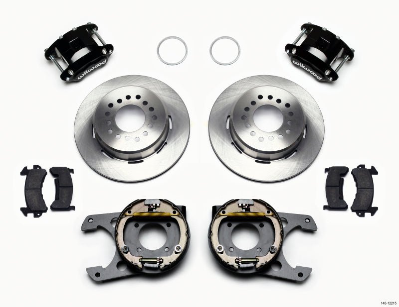 Wilwood D154 P/S Park Brake Kit Chevy 12 Bolt 2.75in Off w/ C - Clips - My Store