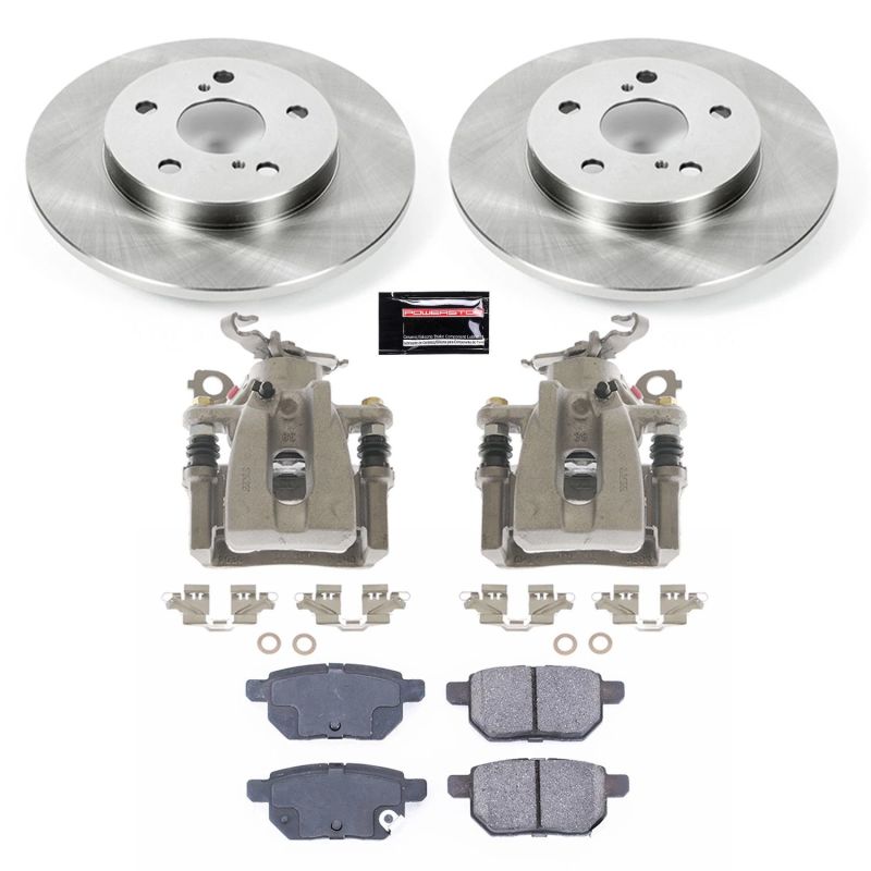 Power Stop 09 - 10 Pontiac Vibe Rear Autospecialty Brake Kit w/Calipers - My Store