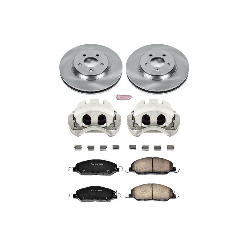 Power Stop 11 - 14 Ford Mustang Front Autospecialty Brake Kit w/Calipers - My Store