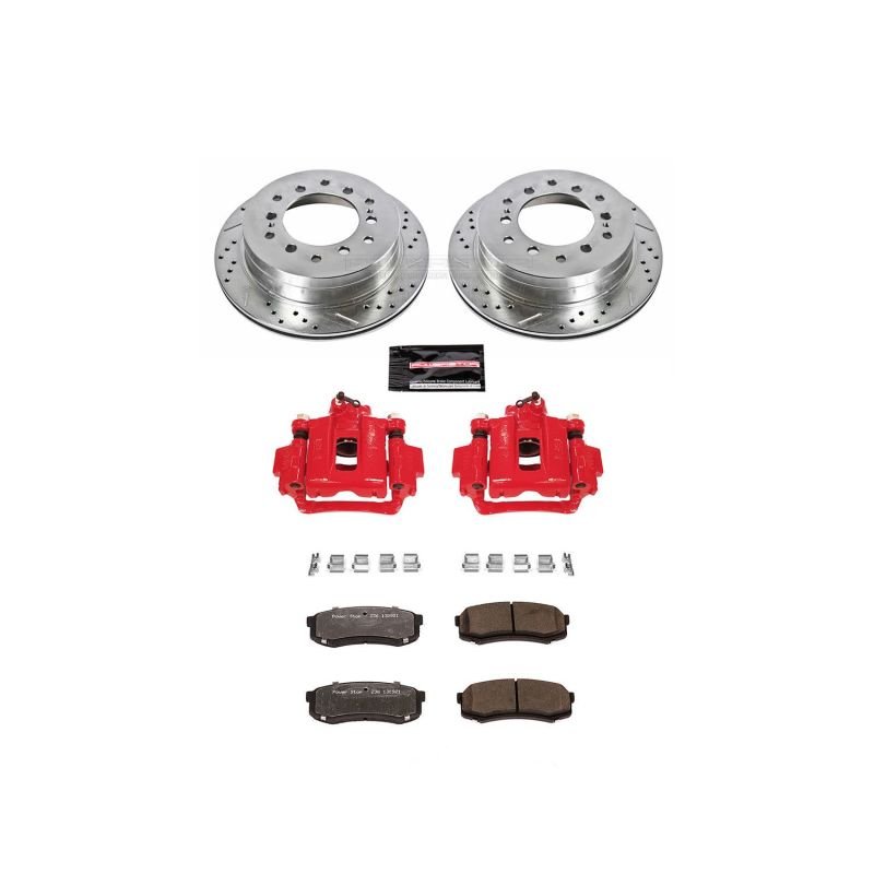 Power Stop 03 - 09 Toyota 4Runner Rear Z36 Truck & Tow Brake Kit w/Calipers - My Store
