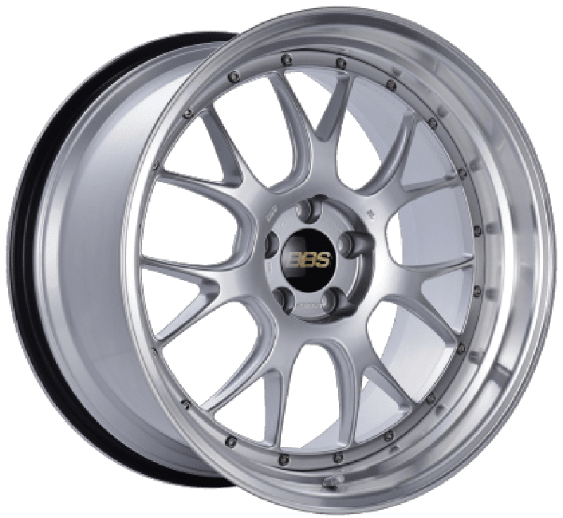 BBS LM - R 19x9.5 5x114.3 ET45 Diamond Silver Center Diamond Cut Lip Wheel - 82mm PFS Required - My Store