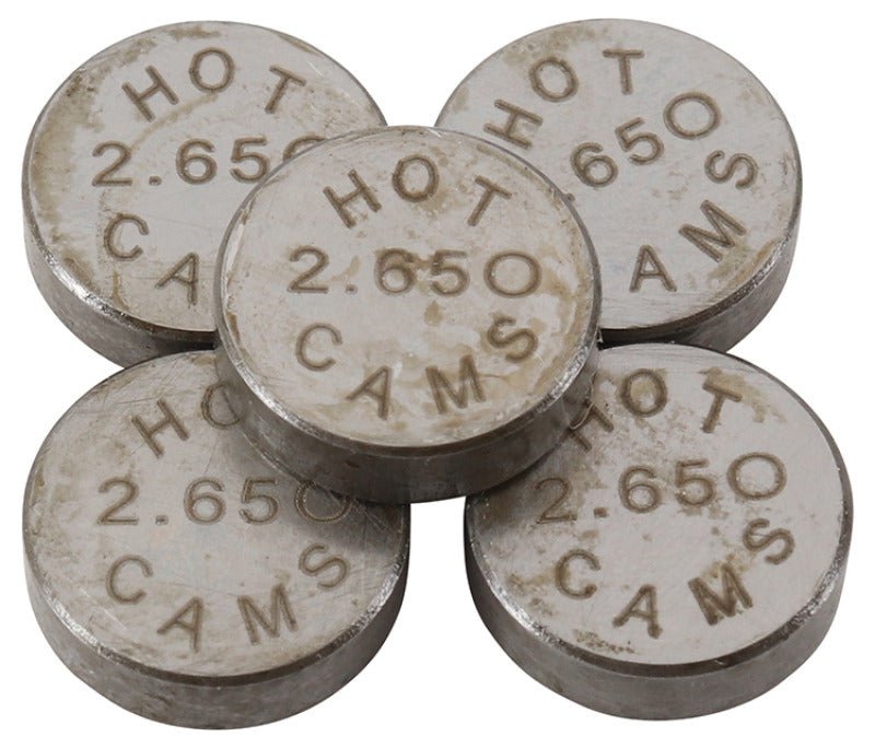 Hot Cams Shim Kits 2.650mm Thickness - 5 Pack - My Store