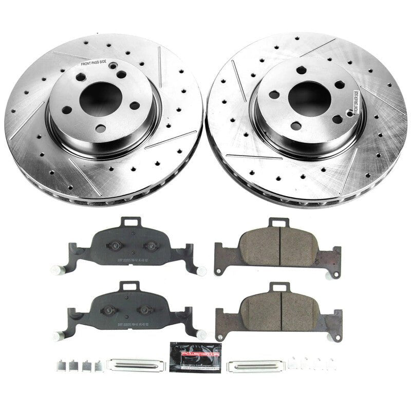 Power Stop 2021 Audi Q5 Sportback Front Z23 Evolution Brake Kit - My Store