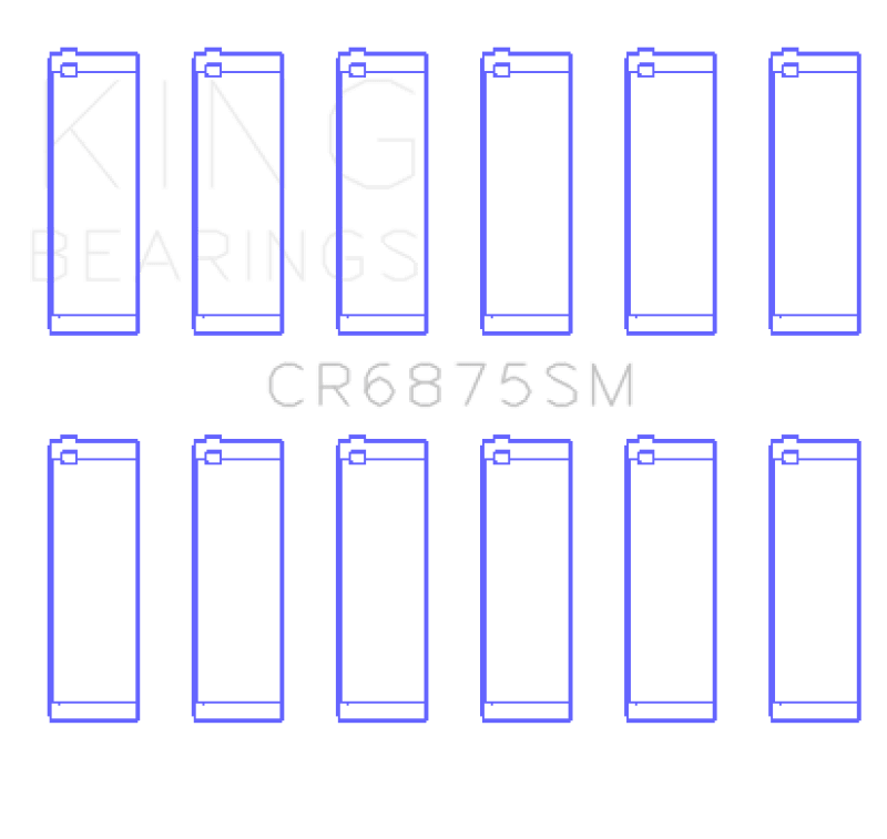 King Engine Bearings BMW N52 B25/B30 & N53 B25/B30 3.0L Connecting Rod Bearing Set - Size STD - My Store