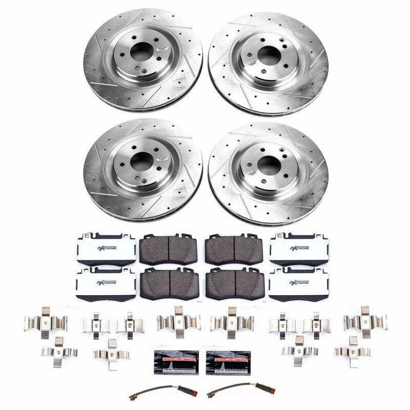 Power Stop 07 - 10 Mercedes - Benz SLK55 AMG Front Z26 Street Brake Kit - My Store