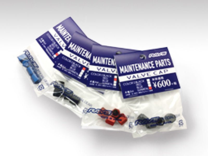 Rays Aluminum Air Valve Cap Set - Blue - My Store