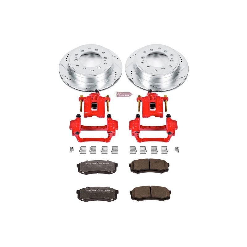 Power Stop 10 - 19 Lexus GX460 Rear Z36 Truck & Tow Brake Kit w/Calipers - My Store