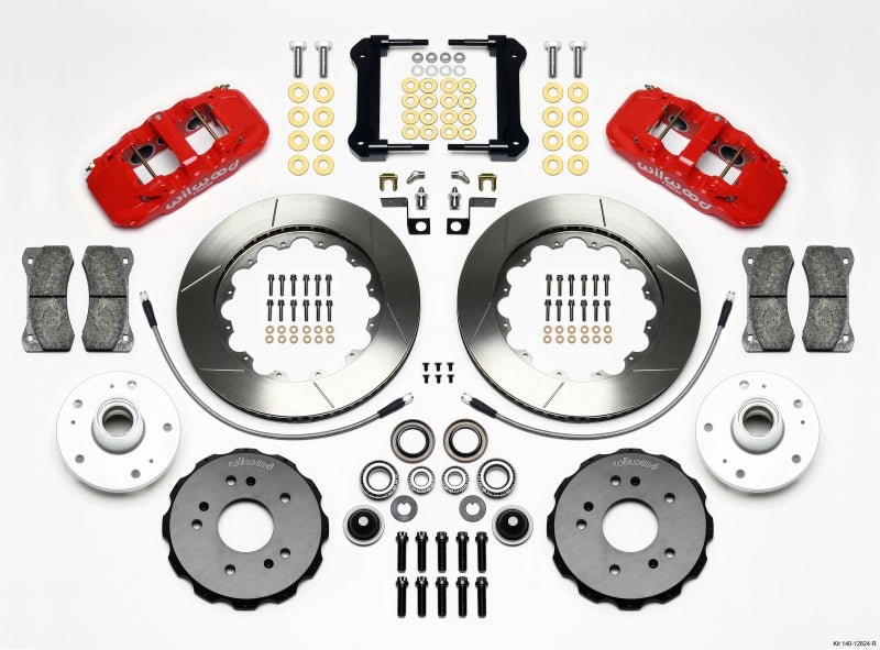 Wilwood AERO6 Front Truck Kit 14.25in Red 97 - 03 Ford F150 - My Store