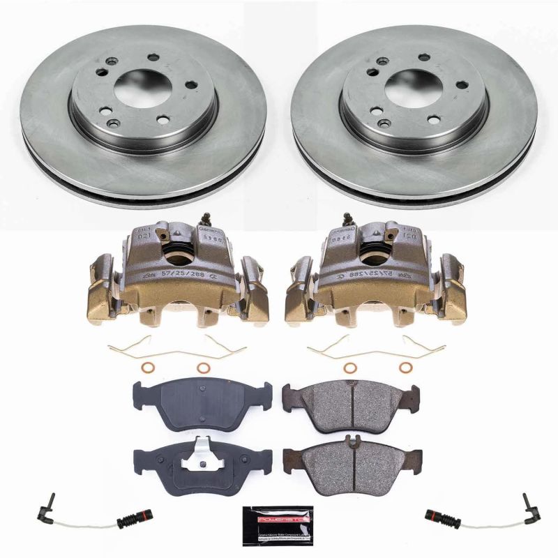Power Stop 99 - 00 Mercedes - Benz C230 Front Autospecialty Kit w/Calipers - My Store
