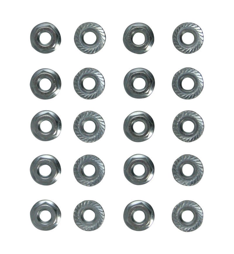 Moroso Oil Pan Nuts - 1/4in x 28in - 20 Pack - My Store