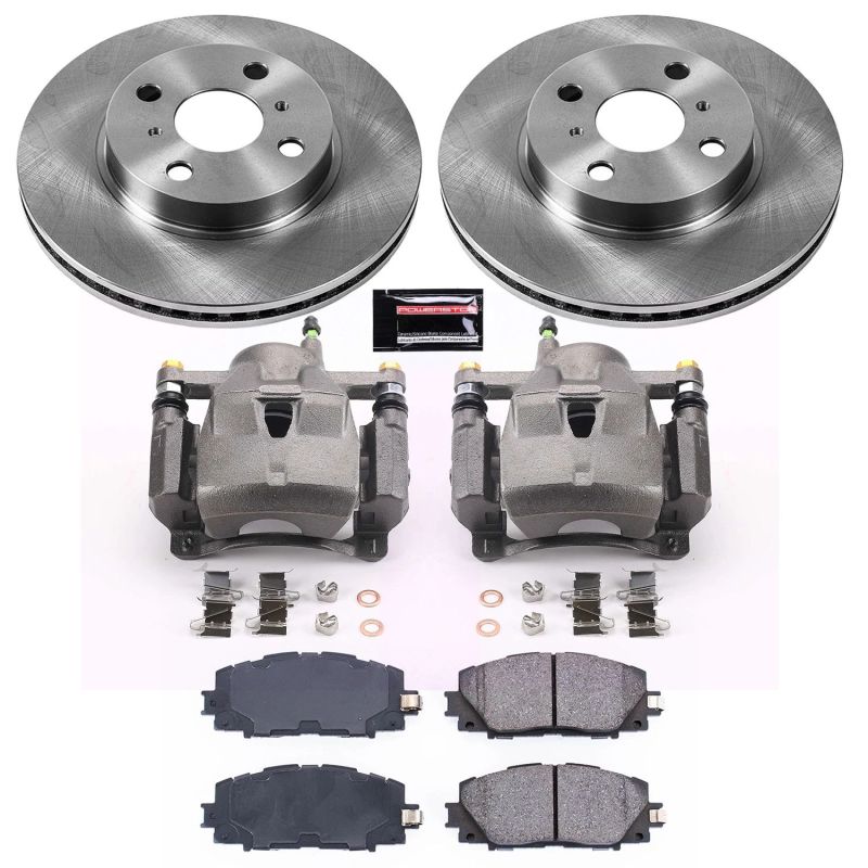 Power Stop 2013 Scion iQ Front Autospecialty Brake Kit w/Calipers - My Store
