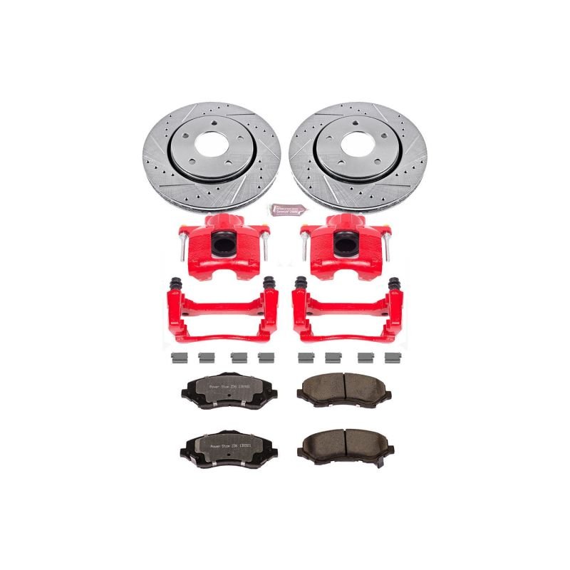 Power Stop 08 - 16 Chrysler Town and Country Front Z36 Truck & Tow Brake Kit w/Calipers - My Store
