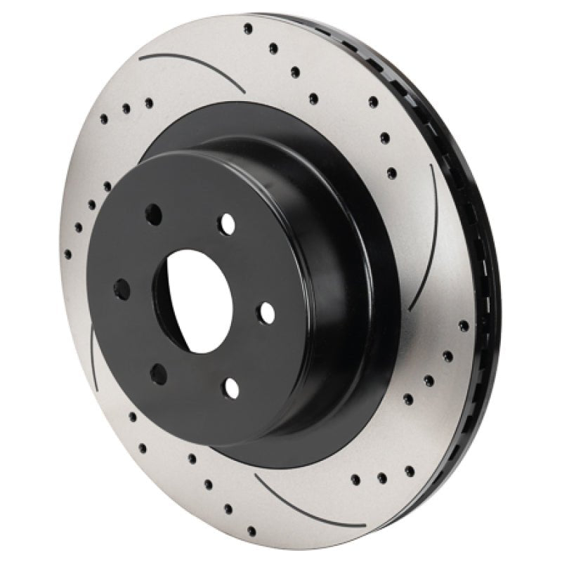 Wilwood 6x5.5 SRP Drilled Performance Rear Rotor & Hat R/H - Black - My Store