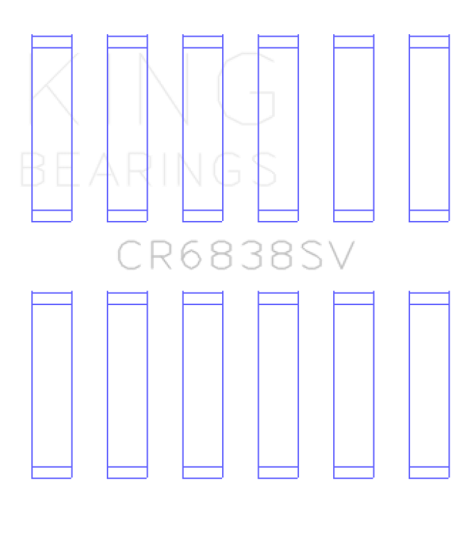 King Engine Bearings Land Rover 2.7L TDV6 Sputter Replacement Connecting Rod Bearing - My Store