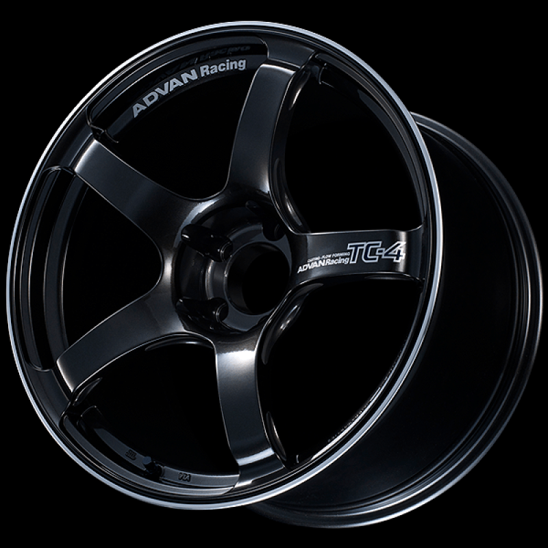 Advan TC4 18x9 +25mm 5x112 Racing Black Gunmetallic and Ring Wheel - My Store
