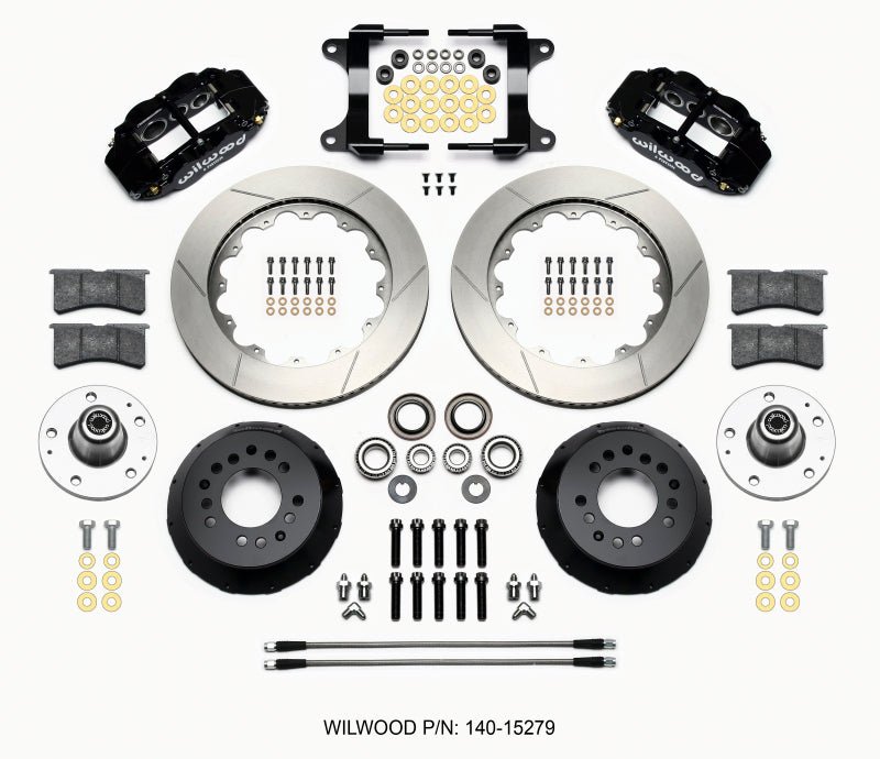 Wilwood Narrow Superlite 6R Front Hub Kit 14.00in 82 - 92 Camaro//Firebird - My Store
