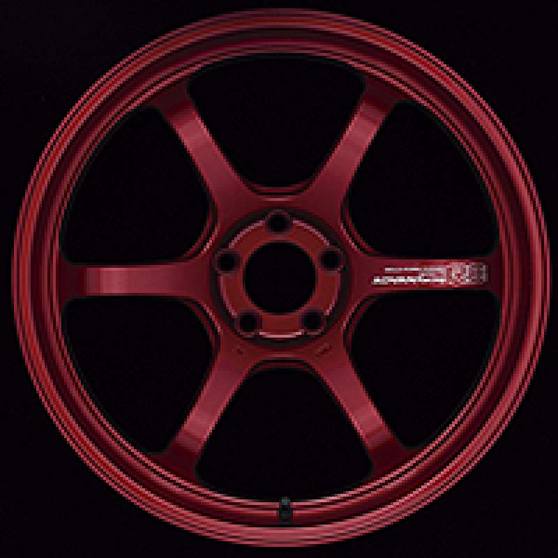 Advan R6 18x9.5 +45 5 - 114.3 Racing Candy Red Wheel - My Store