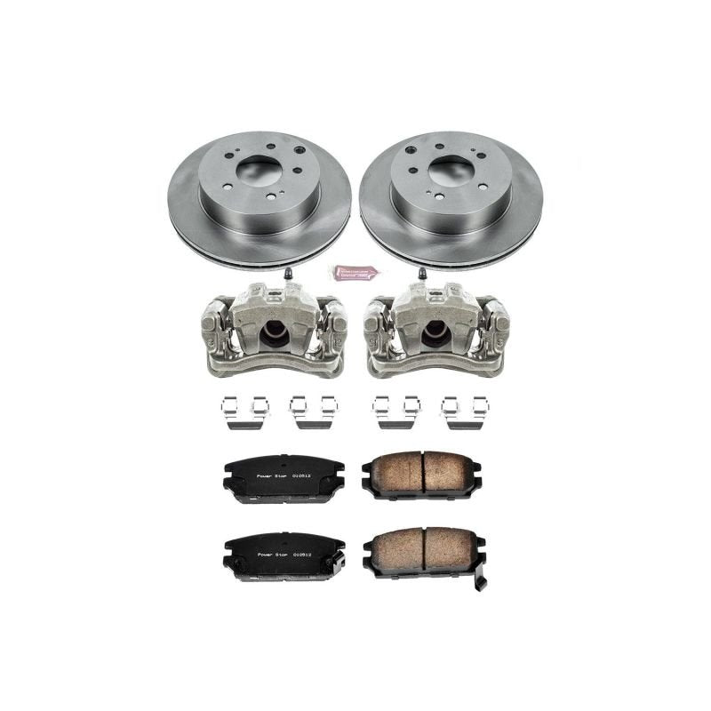 Power Stop 06 - 12 Mitsubishi Eclipse Rear Autospecialty Brake Kit w/Calipers - My Store