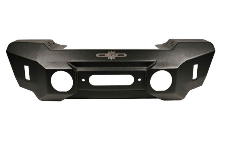 Rock Slide 07 - 18 Jeep Wrangler JK Appalachian Steel Stubby Front Bumper w/ Winch Plate - My Store