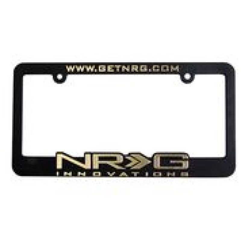 NRG License Plate Frame - Gold - My Store