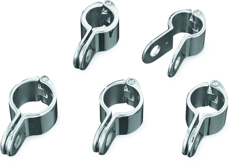 Kuryakyn 1inch Magnum Quick Clamp Chrome (Each) - My Store