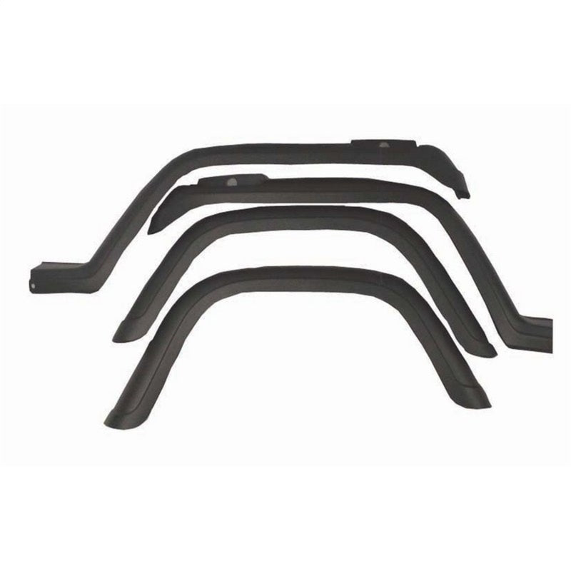 Omix 4 - Piece Fender Flare Kit - 87 - 95 Jeep Wrangler YJ - My Store