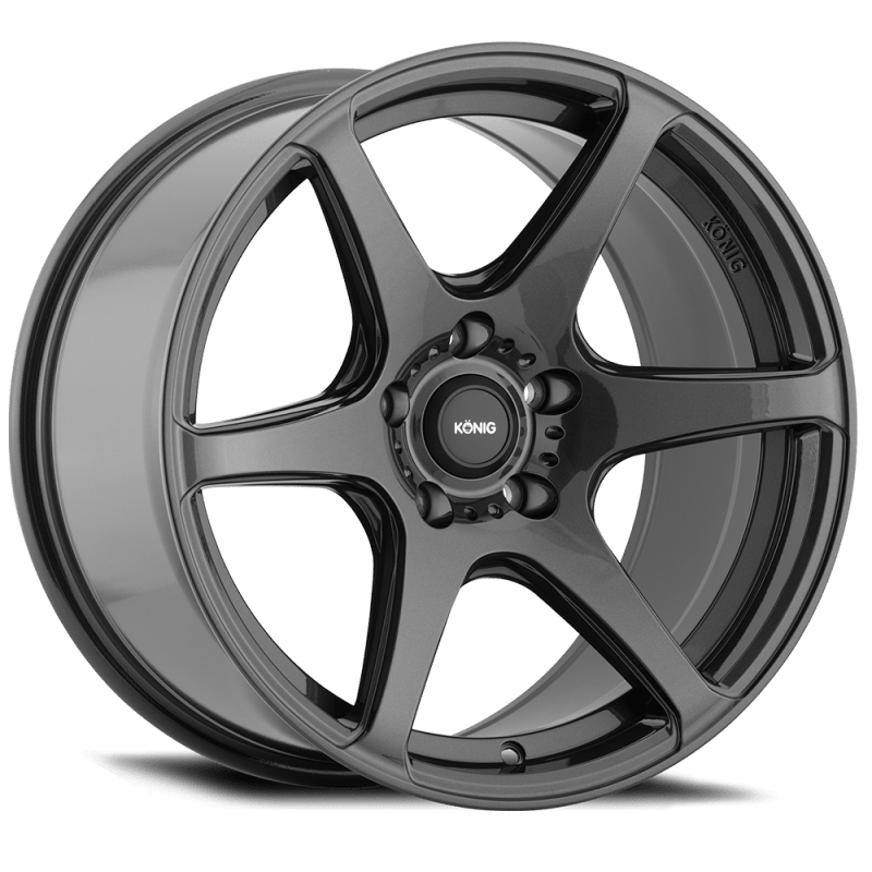 Konig Tandem 18x8 5x100 ET43 Gloss Graphite - My Store