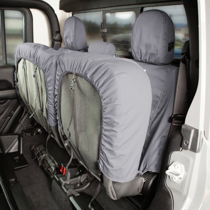 Covercraft 18 - 23 Ford Expedition Carhartt SeatSaver Custom Front Row Seat Covers - Gravel - My Store