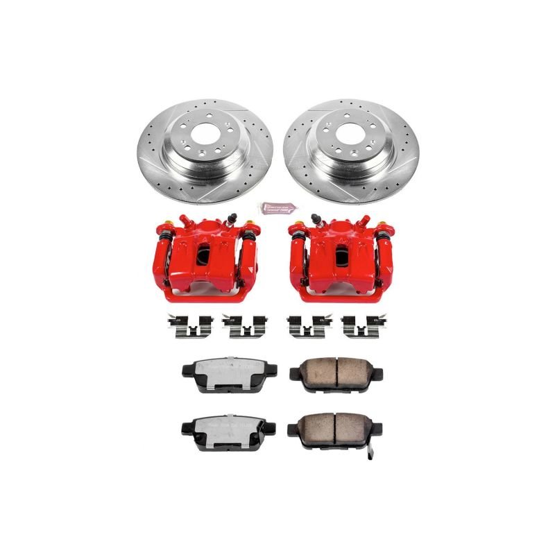 Power Stop 09 - 14 Acura TL Rear Z36 Truck & Tow Brake Kit w/Calipers - My Store