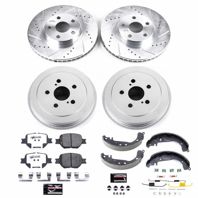 Power Stop 01 - 05 Toyota Celica Front & Rear Z26 Street Brake Kit - My Store