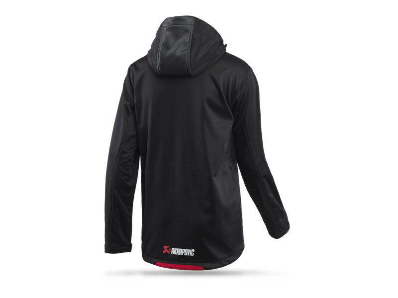 Akrapovic Mens Corpo Softshell Jacket Black - 2XL - My Store