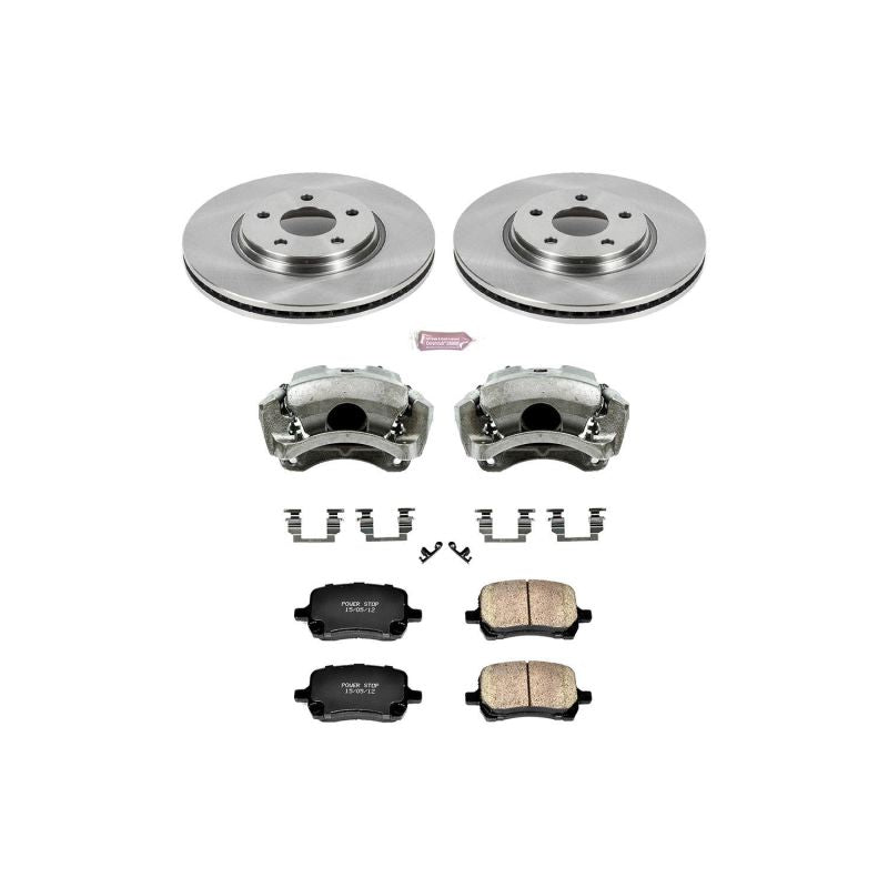 Power Stop 09 - 12 Chevrolet Malibu Front Autospecialty Brake Kit w/Calipers - My Store