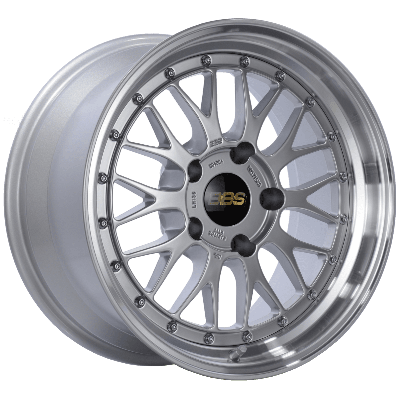 BBS LM 17x9 5x130 ET17 CB71.6 Diamond Silver Center Diamond Cut Lip Wheel - My Store