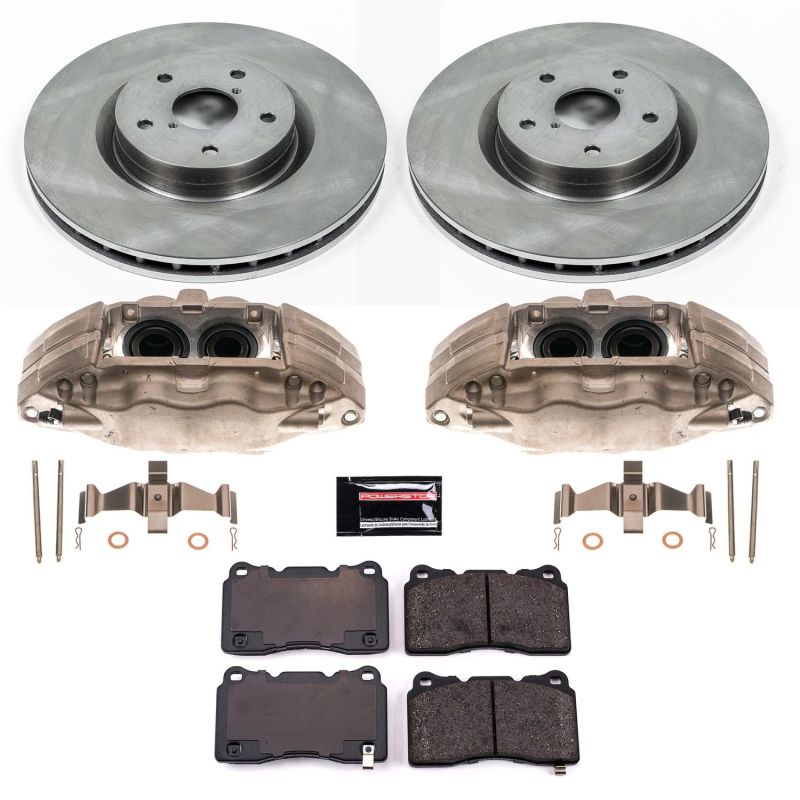 Power Stop 05 - 14 Subaru Impreza Front Autospecialty Brake Kit w/Calipers - My Store
