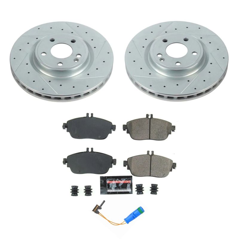 Power Stop 17 - 19 Infiniti QX30 Front Z23 Evolution Sport Brake Kit - My Store