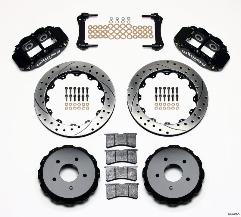 Wilwood Narrow Superlite 4R Rear Kit 12.88in Drilled 97 - 04 Corvette C5/Z06 - My Store