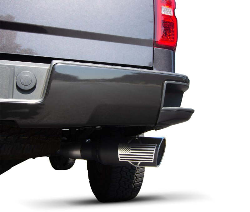 Gibson 04 - 09 Nissan Titan LE 5.6L 4in Patriot Series Cat - Back Single Exhaust - Stainless - My Store