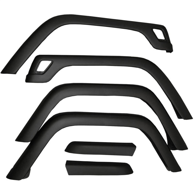 Omix 6 - Piece Fender Flare Kit - 97 - 06 Jeep Wrangler - My Store