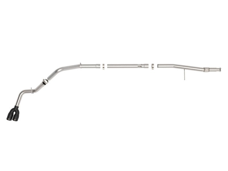 aFe Rebel XD Series 3in 304SS DPF - Back 20 - 21 GM Trucks L6 - 3.0L (td) LM2 - Dual Black Tip - My Store