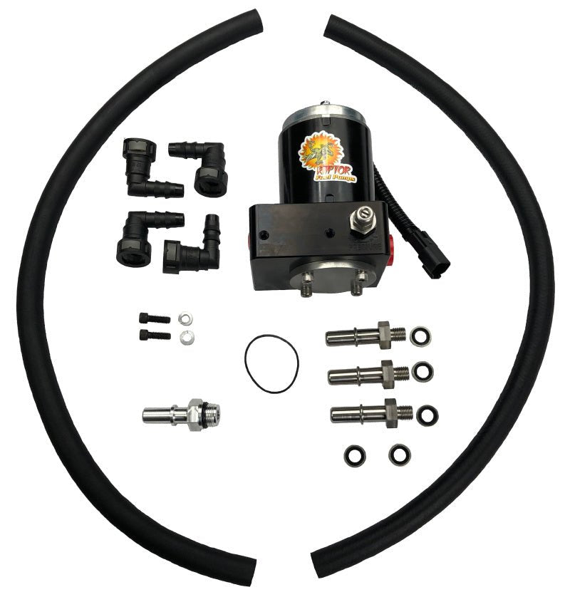 PureFlow Raptor 98.5 - 02 Dodge 5.9L Cummins FRRP - 150 Factory Replacement Fuel Pump w/Big Line Kit - My Store