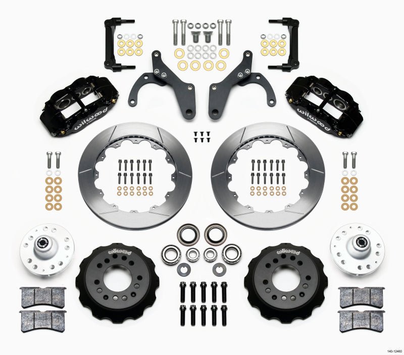 Wilwood Narrow Superlite 6R Front Hub Kit 12.88in 59 - 64 Chevy Impala / 63 - 64 Corvette - My Store