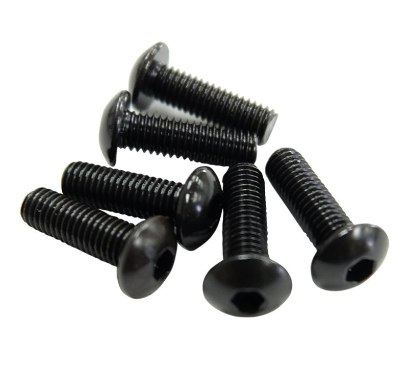 NRG Steering Wheel Screw Upgrade Kit (Flat) - Black - My Store