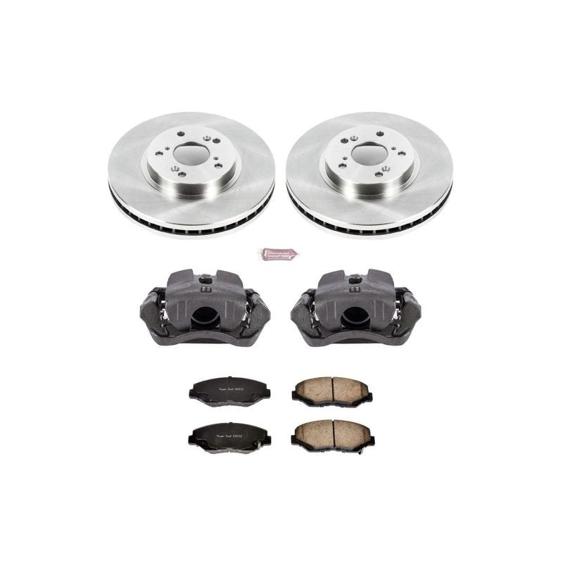 Power Stop 03 - 08 Honda Pilot Front Autospecialty Brake Kit w/Calipers - My Store