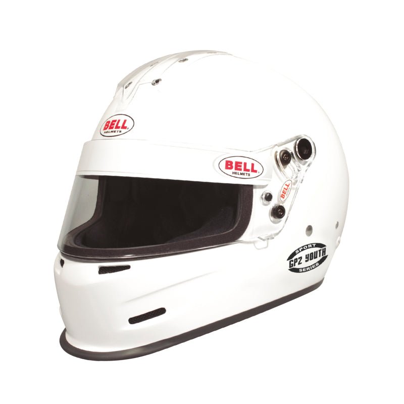 Bell GP2 SFI 241 V15 Brus Helmet - Size 56 (White) - My Store