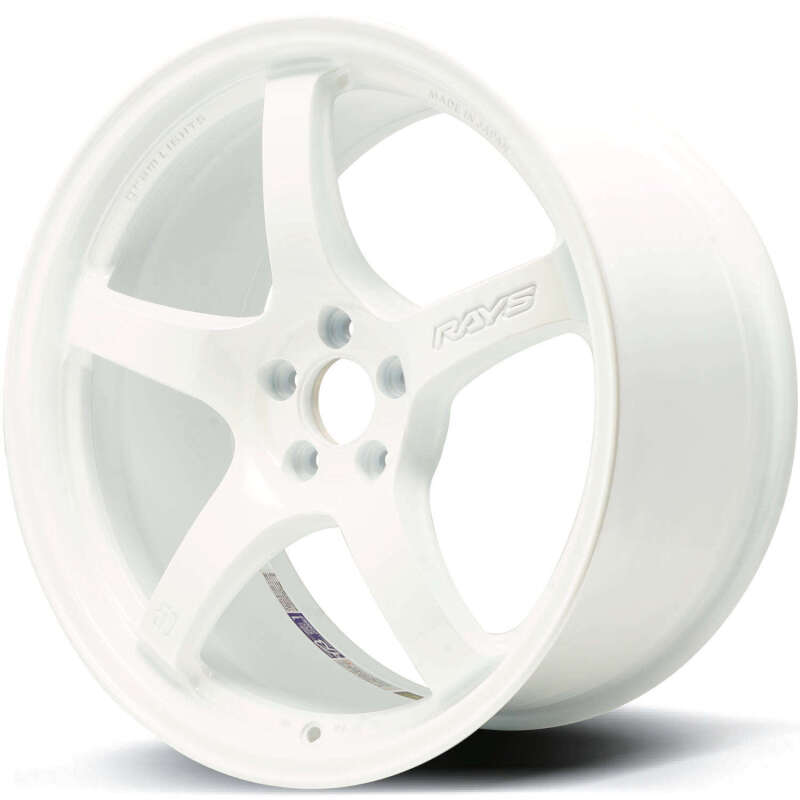 Gram Lights 57CR 15x8.0 +35 4x100 Ceramic White Wheel - My Store