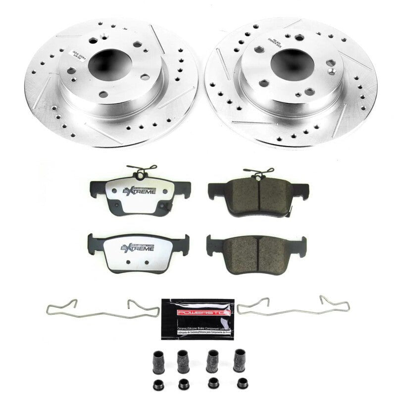Power Stop 20 - 22 Honda Civic Rear Z26 Street Brake Kit - My Store