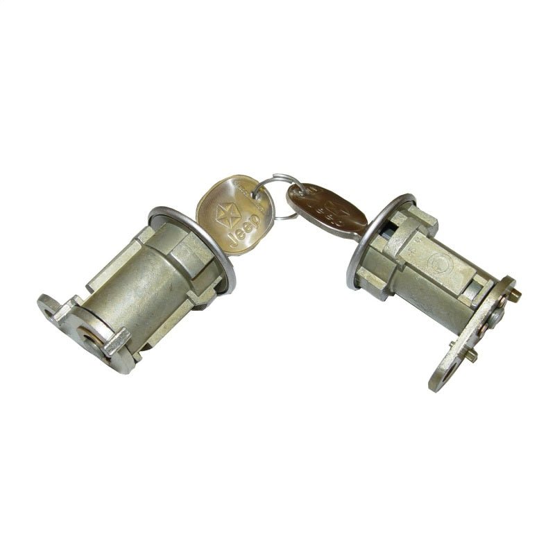 Omix Door Lock Cylinder Set - 76 - 90 Jeep CJ/XJ/MJ/YJ - My Store