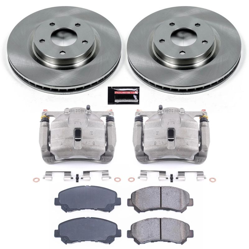 Power Stop 08 - 14 Nissan Rogue Front Autospecialty Brake Kit w/Calipers - My Store