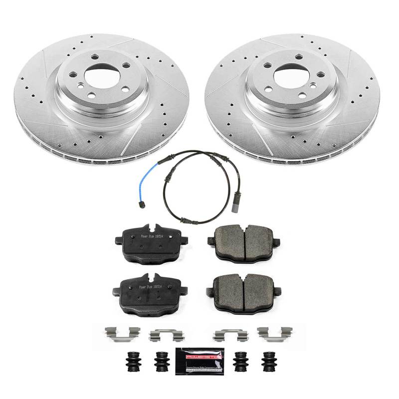 Power Stop 16 - 19 BMW Alpina B6 xDrive Gran Coupe Rear Z23 Evolution Brake Kit - My Store